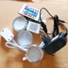 LED sotto l'armadietto Kit luce Puck Telecomando RF Lampada cabina RGB dimmerabile per luci mensola bancone cucina