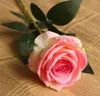 Realistic Artificly Rose Flowers Flanselette Decor di matrimonio Accessori Decorazione DA TE Decorazioni per la casa Festa di compleanno Festival secco floreale 10pcs