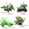 시뮬레이션 수생 식물 물 잔디 수족관은 인공 잔디 나무 애완 동물 용품 플라스틱 소재 조경 물고기 탱크 장식 거북이