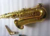 Júpiter JAS-769 Nova Chegada Alto EB Tune Saxofone Bronze Musical Instrumento Gold Lacquer Sax com Casos Bocal Orpiece Frete Grátis