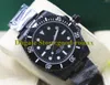 3 Style Męskie Automatyczne zegarki Bluken Em Mens No Date Sapphire Watch Crystal Ceramic Bezel 114060 nurka