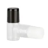 1200pcs/lot 1ml 2ml 3ml Clear Glass Roll On Essential Oils Perfume Aromatherapy Bottle With Stainless Steel Roller Balls