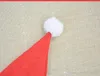 Красные рождественские шапки для детей и взрослых, рождественские шапки, шапки Санта-Клауса для рождественской вечеринки, 4030 см, высокое качество, реквизит9639522