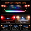 LED voiture hayon lumière bande 4 couleurs frein conduite clignotant lampe conduite Signal chevalier coffre lampe HHAA55