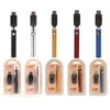 LEGGI colorati Kit caricabatterie Batteria penne Vape Cartuccia olio preriscaldamento olio adatto Batteria 510 fili Atomizzatori Vape Confezione blister