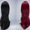Длинные волнистые косплеи синтетические парики волос длинные синтетические парики для женщин косплей парики длинные керлинг природа парик 24Styles Rra1403