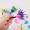 42 PCS/Set Baby Drawing Sponge Brushes Suit Kids DIY Flower Art Graffiti Painting Tool Educational Toy