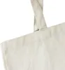 E1000 Fourre-tout en toile de coton vierge de taille moyenne 12 oz (14 W x 16 H in) Sacs d'épicerie imprimés personnalisés réutilisables lavables pour la promotion et le bricolage UPS gratuit
