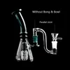 Le plus récent adaptateur déroulant en verre avec styles NS 14mm 18mm mâle femelle adaptateur déroulant pour bangs d'eau en verre dab rig quartz banger