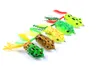 Ny Simulering Ray Frog Hollow Body Blackfish Bait 14g 5.7cm Topwater Fishing Silicone Mjuk Gummi Lure