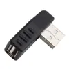 4 Type Left Right Angle 90 Degree USB 2.0 A Male Female adapter extension connecter for laptop PC Top Quality AM/AF 145