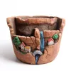 Giardino pentola di fiori carnosi Green Planing Microview Flowerpot Creative Eco Friendly Vende