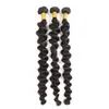 32 34 36 38 40 pouces brésiliens longue longueur lâche vague profonde paquets de cheveux humains pour femme