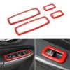 ABS Car Door Buttons Decorative Frame Cover For Grand Cherokee 2014-2016 High Quality Auto Exterior Accessories