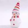 Natal levou boneco de neve colorido brilhante crianças brinquedo decoração figura presente flash neve partículas flash eva eva criativo novidade luz noite luz