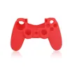 Färgglada Camo Soft Silicone Gel Gummi Case Skin Gripskydd för PS4 Wireless Controller Case Skin Grip Cover Game