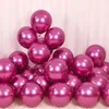 Färgglada latexheliumballonger Metallisk ballong Bröllop Birthday Party Decoration Balloons 12 Inch 100pcsSet7540119