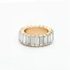 Wedding Engagement Colour Rings Women Fashion Jewelry Gifts Acrylic Fashion Setting Rainbow Ring