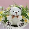 4 colori 11 cm bambini ciondolo peluche papillon fai da te ciondolo orso amanti animali di peluche figura regalo di compleanno bambole di peluche giocattoli regalo