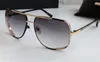 New fashion 2010 men design metal vintage sunglasses pop style square frame UV 400 lens with case