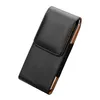 Belt Clip Universal Phone Cases For Iphone Samsung Moto LG Google Nokia Sony HTC Vertical Holster Pouch Waist Back Leather Mobile Covers