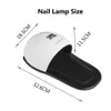 Lâmpada de lâmpada LED de 48W UV Secador de unhas para pé de mão 2in1 Gel Polish cura de secar a unha da unha LED Polish Manicure Ferramenta de arte da unha L9053036