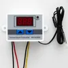 Controlador de temperatura do termostato digital para a Incubadora Aquarium Regulador de Comutação Controle AC 220V DC12V 24V 10A Red Sensor LED