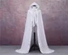 Costumes de mariage de reconstitution historique de cape de velours pour la fête d'Halloween à capuche élégante princesse de mariée de mariage Shawl8689113