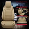 universal Luxury Leather car seat cover For Peugeot 3008 301 306 307 308 405 406 407 205 206 207 2008 Nonslip auto accessories8114227