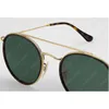 o gafas de sol de diseñador Black 3647 Modelo Top Gafas de sol de calidad marrón Des