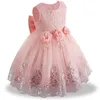 2019 Sommerkleid für Babys, Mädchen, Spitze, weiß, Taufkleider für Mädchen, 1. Jahr, Geburtstag, Party, Hochzeit, Babykleidung 9574095