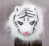Halloween Mask Raw Borda animal Máscara de Tigre do leão macaco Lobo Masquerade animal EVA GB423