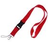 Universal Lanyard Svart / Blå / Vit 15 Färger Tillgänglig rem för alla mobiltelefoner Hot Sale String Halsband