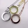 Designer ketting volledige cz roestvrij staal liefde kettingen hangers mode choker ketting vrouwen mannen minnaar nekalce cadeau met fluwelen zakje