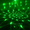 Rotary Disco Ball LED Party Lights 5V USB Зарядка звука Активированный стробоскопийный свет Рождественские светодиодные DJ, постановка освещения для украшения автомобиля