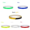 1PC 6 Colori Moto Rim Tape Riflettente Ruota Adesivi Decalcomanie In Vinile Decalcomanie Adesivi Accessori Moto Parts5813297