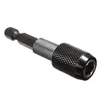 1PC Preto 14 Hex Shank 60 milímetros Quick Release Suporte Bit chave de fenda magnética