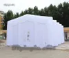 Büyük Şişme Düğün Marquee Çadır 12m / 15m Beyaz Hava Üflemeli Yapısı Açık Parti Olay için Pop Çerçeve Evi
