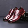 Richelieu chaussures hommes Oxford chaussures de bureau pour hommes 2020 noir chaussures formelles hommes en cuir mode Chaussure Homme Mariage Scarpe Uomo