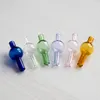 Fumer Verre Bubble Carb Cap Pour XL XXL Thermal Banger Nails Enail Verre Bong Pipe OD 20mm Coloré Vendre Nail Set DHL 558