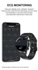 Écran tactile complet de 13 pouces DT95 Smart Watch ECGPPG Fitness Tracker Bluetooth Call Sport Smartwatch pour Men4584797