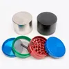 Pepper Grinders Herb Metal Ginder 4 조각 55mm 그라인더 Herb Zicn 합금 흡연 분쇄기 CNC 치아 허브 그라인더 피트 드라이 허브