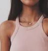 À la mode 2019 petit coeur doux belle pendentif court collier femmes clavicule torsion chaîne tour de cou grosse chaîne charme dame bijoux cadeaux