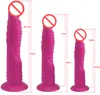 7 hastighet anal vibrator för kvinna realistisk sugkopp dildo vibrator silikon butt plug penis anal vibrerande vuxna sexleksaker