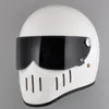 full Face Motorcycle helmet Vintage pig mounth for dirt bike Cafe racer casco mocular custom motocross cycling capacete chopper cr3926936