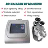 Portabel vakuumfettsugning RF Skin Åtdragningsmaskin Radiofrekvens för formning av kropp och celluliter
