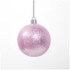 Party Decoration 12pcs 6cm julkulor Ornament för Xmas Tree Bauble Hanging Pendant Supplies DECED Gift Tree1