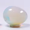 Naturlig kristall kvarts opal yoni ägg för kvinna vagina helande massage kristall naturlig kraft sten yoni ägg sex leksak