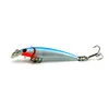 HENGJIA Yeni varış Balık yem balıkçılık 10 # Small minnow tekne 100pcs kanca minow sert plastik lures Bait 5CM 2.1g Lure crankbait mücadele