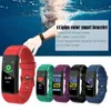 Id115plus smart watch cardiotater moniteur de tension artérielle Tracker de fitness Smartwatch Sport Watch pour iOS Android Smart Bracelet1545482